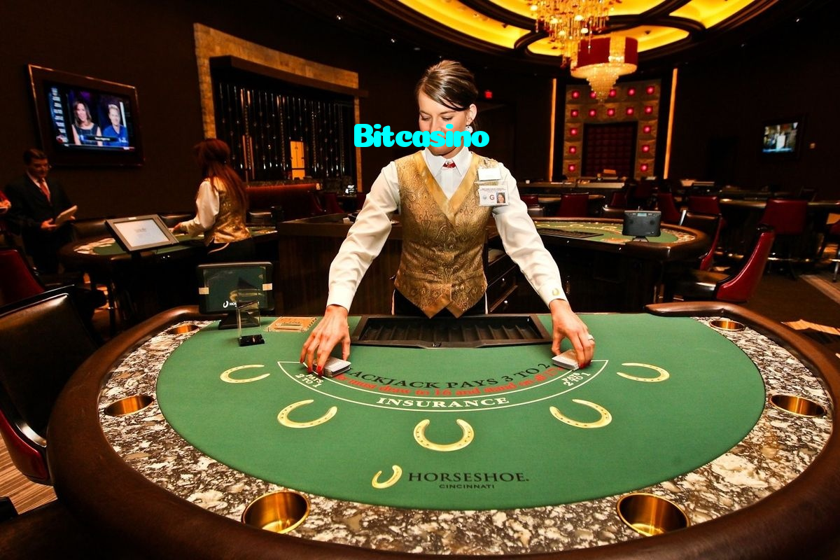 Bitcasino casino presented on mobile device in Pakistan with slots and live games